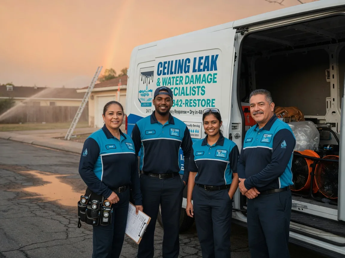 Ceiling Leak Cleanup company in East Peoria, IL